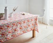 Nappe Millefiori coton enduit PVC Blanc 160X200 - NYDEL