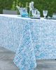 Article associé : Nappe Perle coton enduit acrylique Bleu