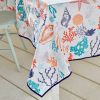 Article associé : Nappe Sea life coton enduit PVC Multicolore