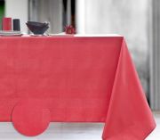 Nappe Tactile coton enduit acrylique cerise 140x250 - NYDEL