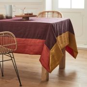 Nappe Taffetas en polyester bordeaux 170x250 - NYDEL