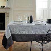 Nappe Taffetas en polyester gris perle 170x250 - NYDEL