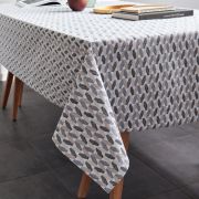 Nappe Texture coton enduit acrylique Ficelle 160x160 - NYDEL