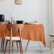 Nappe Tinta en polyester uni caramel 160x250 - NYDEL