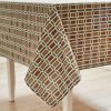 Article associé : Nappe Vasarely coton enduit acrylique Kaki