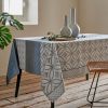 Article associé : Nappe jacquard Gally en polyester bleu