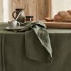 Serviette Organic chanvre/coton bio Kaki 50x50