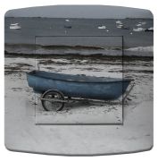 Interrupteur déco Mer / Barque poussoir - La Maison de Gaspard