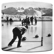 Interrupteur déco Ski / Curling poussoir - La Maison de Gaspard