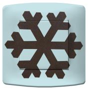 Interrupteur déco Ski / Flocon simple - La Maison de Gaspard