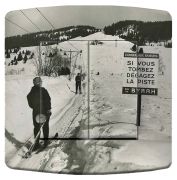 Interrupteur déco Ski / Remonte-pente double poussoir - La Maison de Gaspard