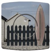 Prise déco Mer / Surf-1 2 pôles + terre - La Maison de Gaspard