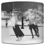 Prise déco Ski / Patineurs Téléphone - La Maison de Gaspard