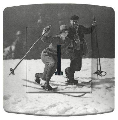 Prise déco Ski / Skieurs-2 Téléphone