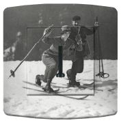 Prise déco Ski / Skieurs-2 Téléphone - La Maison de Gaspard