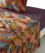 Drap de lit L'audacieuse imprimé percale 240x310 - Sylvie Thiriez