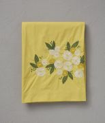 Drap de lit brodé Sidonie percale 270x310 - Sylvie Thiriez