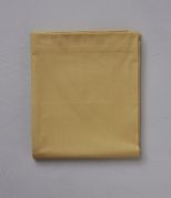 Drap de lit uni coton Vert olive 180x290 - Sylvie Thiriez