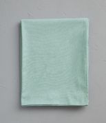 Drap de lit uni en coton coloris Vert fleur d'amandier 180x290 - Sylvie Thiriez