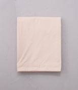 Drap de lit uni percale lavée Rose nude 180x290 - Sylvie Thiriez