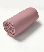 Drap housse TPR uni en coton coloris macaron 2x70x190 - Sylvie Thiriez