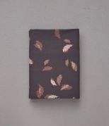 Drap plat Les Délicates en percale coloris gris 270x310 - Sylvie Thiriez