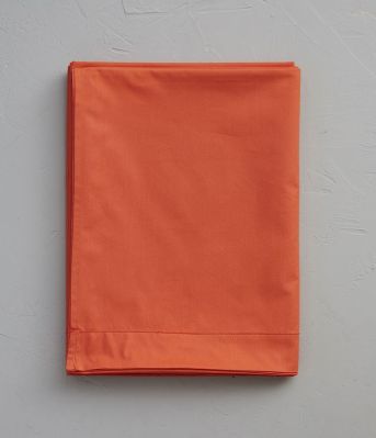 Drap plat uni étincelle percale 180x290 - Sylvie Thiriez