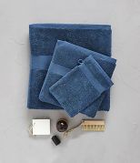 Gant de toilette Unie Nautic coton 15x21 - Sylvie Thiriez