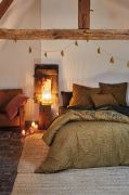 Housse de couette Highlands en coton coloris caramel 140x200 - Sylvie Thiriez