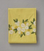 Housse de couette brodée Sidonie percale 140x200 - Sylvie Thiriez