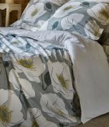 Housse de couette imprimée Adèle percale 250x220 - Sylvie Thiriez