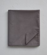 Housse de couette uni en coton coloris Manhattan 240x220 - Sylvie Thiriez