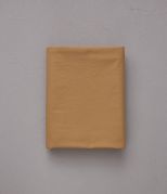 Housse de couette uni en percale lavée coloris marron Cire 140x200 - Sylvie Thiriez
