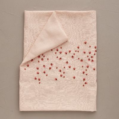 Nappe Blossom lin/coton 160x160 - Sylvie Thiriez