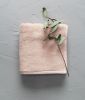 Serviette de toilette Soft en coton/lyocell coloris rose 50x100