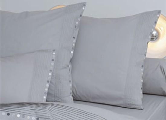 Taie d'oreiller Seattle percale 50x70 - Sylvie Thiriez