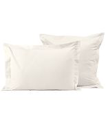 Taie d'oreiller uni Sylvie Thiriez Crème 40x40 - Sylvie Thiriez