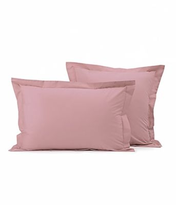 Taie d'oreiller uni en coton coloris macaron 65x65 - Sylvie Thiriez