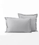 Taie d'oreiller uni en percale coloris Duvet 40x40 - Sylvie Thiriez