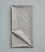 Taie de traversin uni Sylvie Thiriez alu 43x140 - Sylvie Thiriez