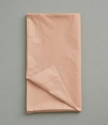 Taie de traversin uni en percale coloris Rose pêche 43x185 - Sylvie Thiriez