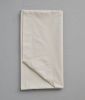 Taie de traversin uni en percale coloris beige Pashmina 43x230