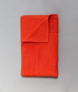 Tapis de bain uni coloris vermillon 50x80 - Sylvie Thiriez