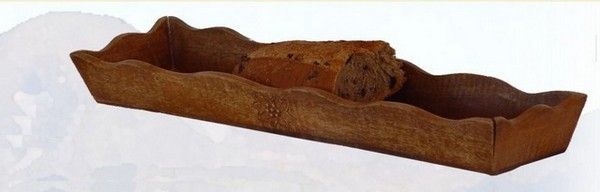 Corbeille à pain bois Edelweiss - Les Sculpteurs du lac