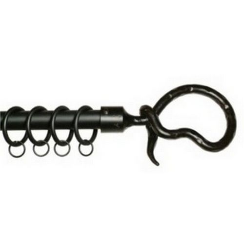 Tringle métal queue de serpent extensible 121cm - Les Sculpteurs du lac