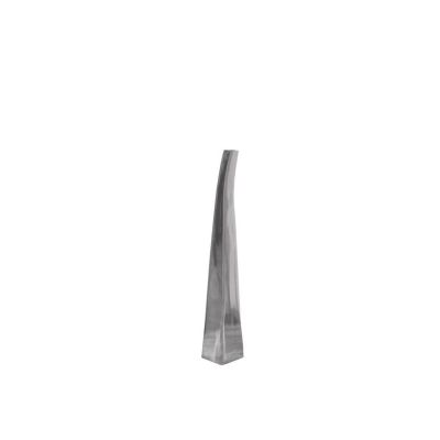 Vase soliflore forme posidonia aluminium Ht. 47 cm - Les Sculpteurs du lac