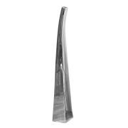 Vase soliflore forme posidonia aluminium Ht. 77 cm - Les Sculpteurs du lac