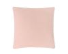 Coussin Aquarelle en coton uni nude