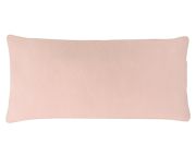 Coussin Aquarelle en coton uni nude 43x43