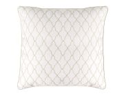 Coussin Caryatide en coton blanc 45x45